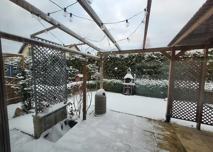 Сasa de vacaciones Dom Bliźniak Z Sauną Dla 6 Osób W Promieniu 25km Gdynia Półwysep I Otwarte Morze Jeziora Lasy Kapino